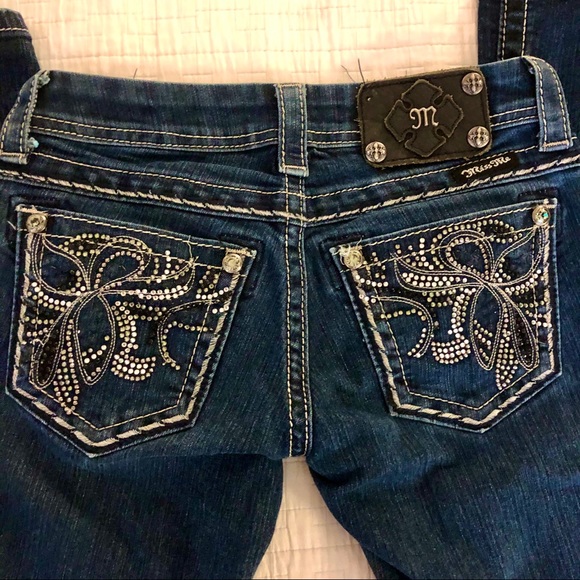 Miss Me Boot Cut Jeans 25 - Picture 4 of 9